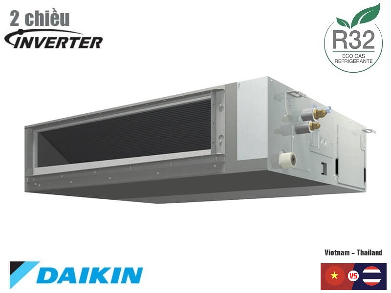 Điều hòa nối ống gió 2 chiều Daikin 45000BTU FBA125BVMA9/RZA125DV1